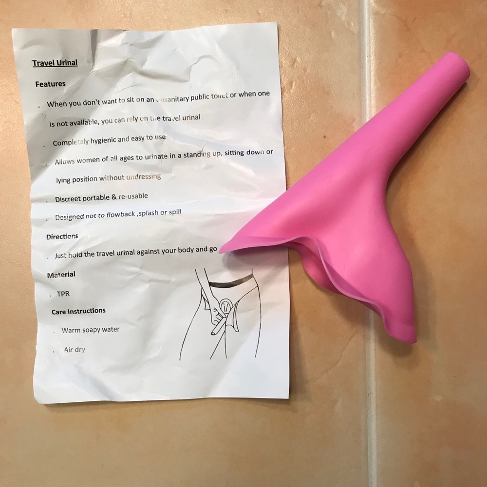 Female Travel Urinal (Display item not for sale)